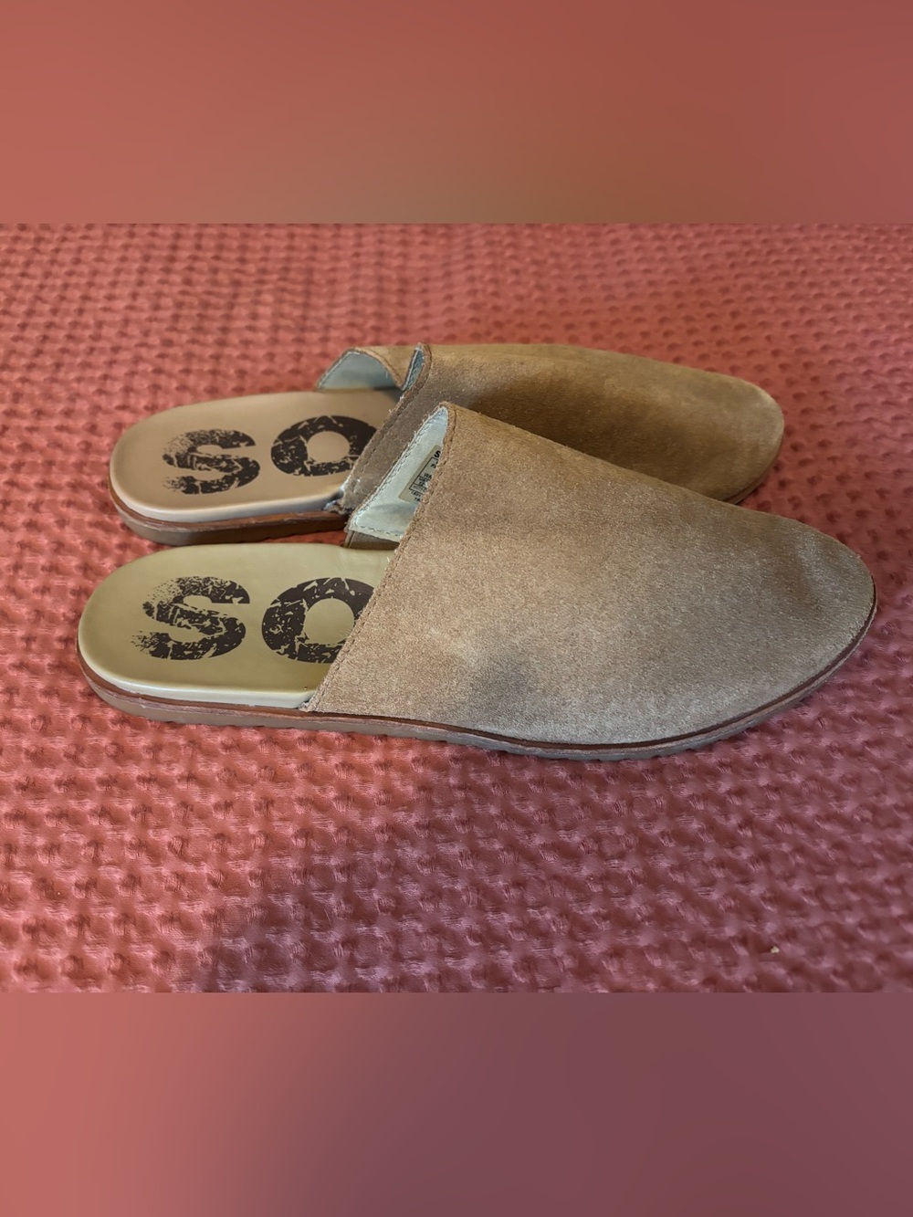 Sorel comfortable Women’s Slip-On Mules in Taupe